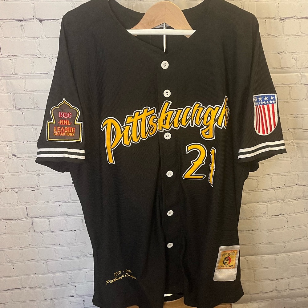 Headgear Classics Pittsburgh Crawfords Negro League Embroidered Jersey